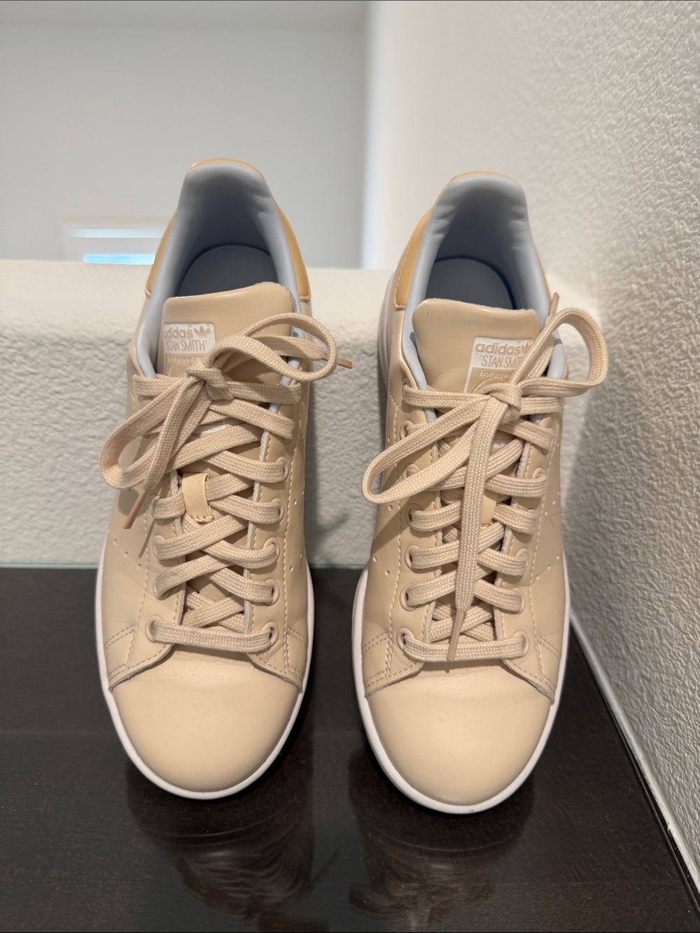adidas Stan Smith Cream Beige Low-Top Sneakers